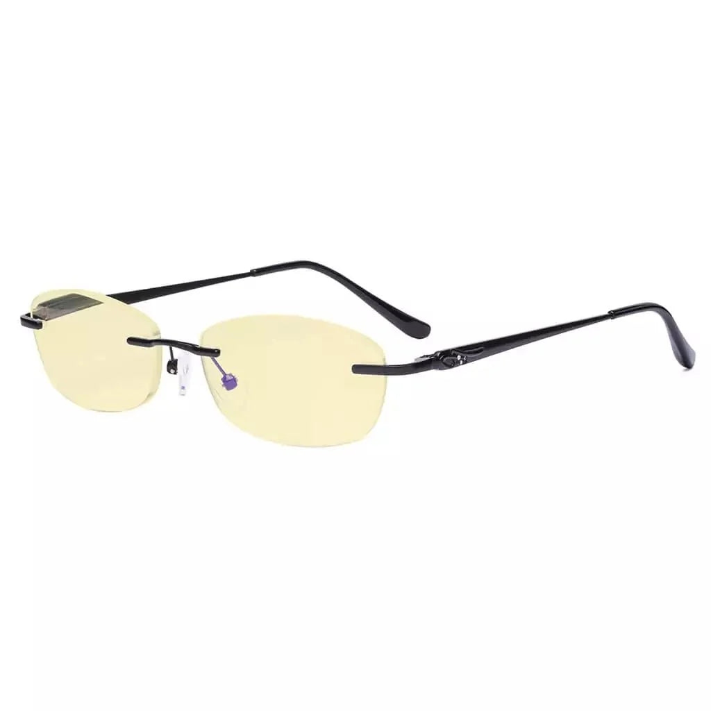 Rimless Blue Light Blocking Reading Glasses TMWK9903A