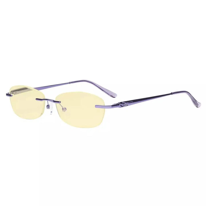 Rimless Blue Light Blocking Reading Glasses TMWK9903A