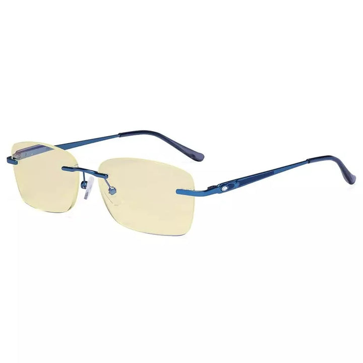 Rimless Blue Light Blocking Reading Glasses TMWK9905A