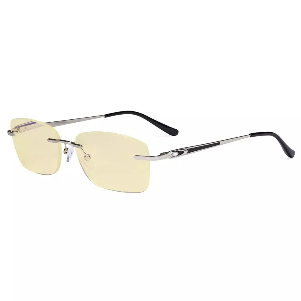 Rimless Blue Light Blocking Reading Glasses TMWK9905A