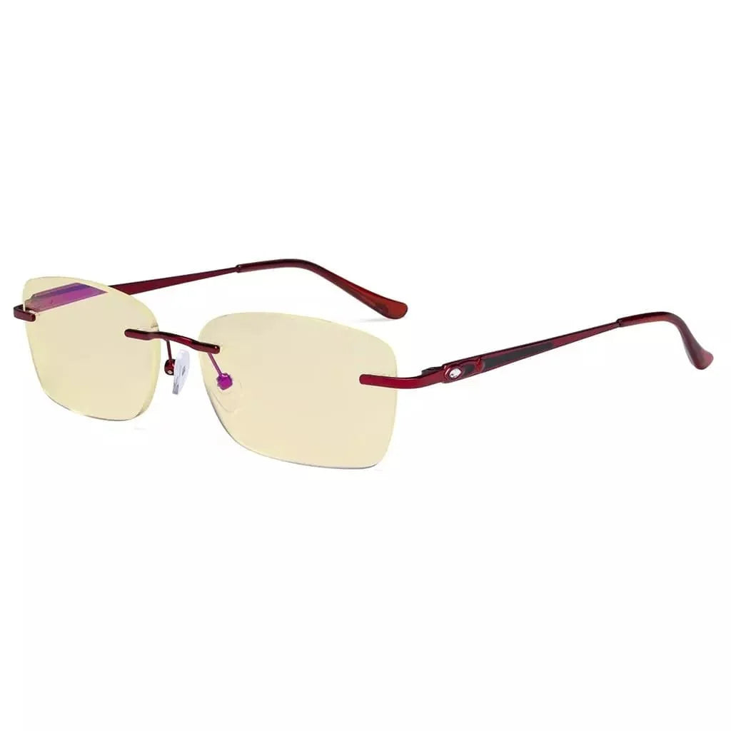 Rimless Blue Light Blocking Reading Glasses TMWK9905A