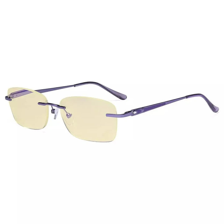 Rimless Blue Light Blocking Reading Glasses TMWK9905A