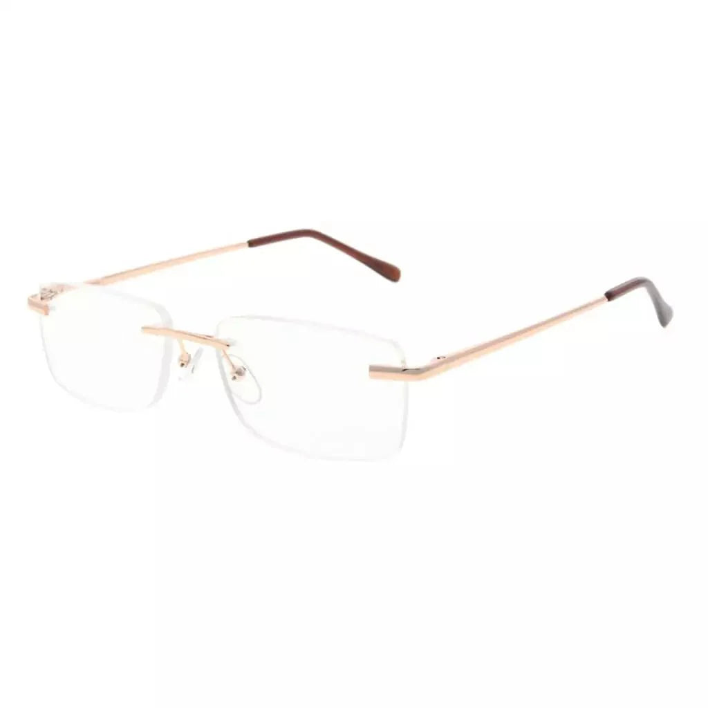 Rimless Rectangle Reading Glasses R1612