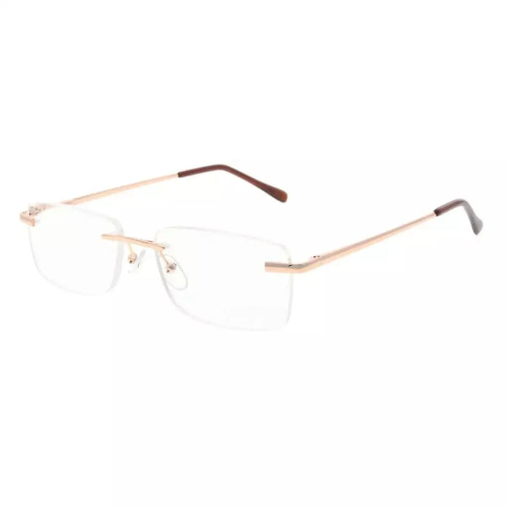 Rimless Rectangle Reading Glasses R1612