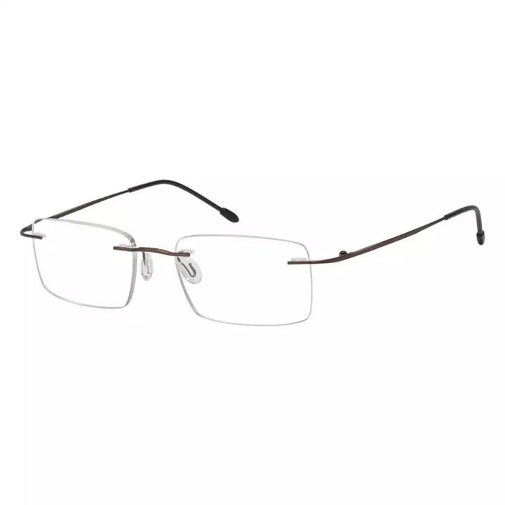 Rimless Rectangle Reading Glasses RWK9904