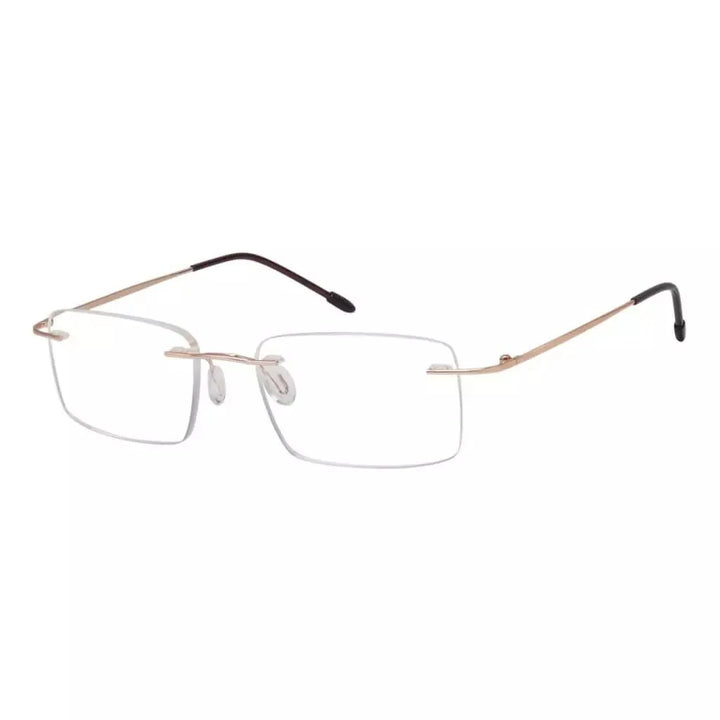 Rimless Rectangle Reading Glasses RWK9904