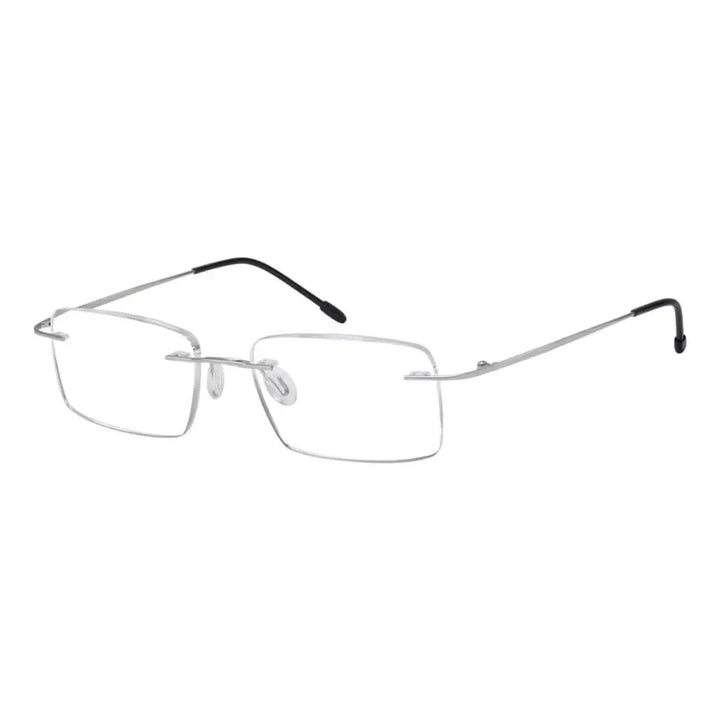 Rimless Rectangle Reading Glasses RWK9904