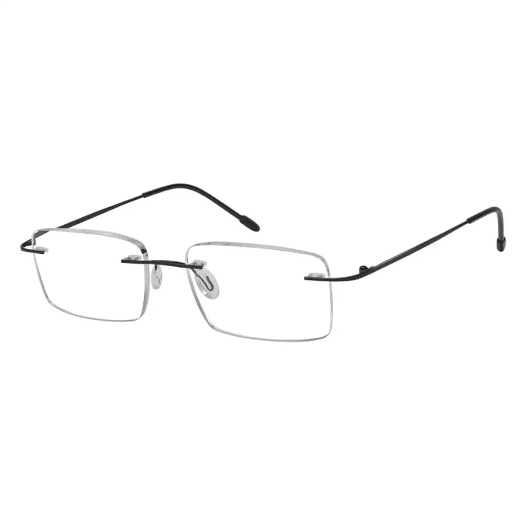 Rimless Rectangle Reading Glasses RWK9904