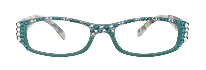 Rosie Bling Reading Glasses Women with Genuine European Crystals