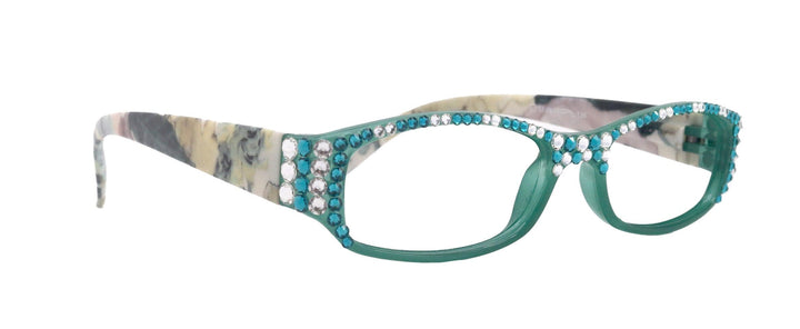 Rosie Bling Reading Glasses Women with Genuine European Crystals