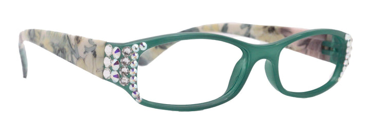 Rosie Bling Reading Glasses Women with Genuine European Crystals