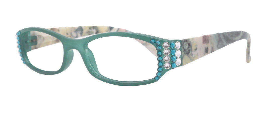 Rosie Bling Reading Glasses with Genuine European Crystals