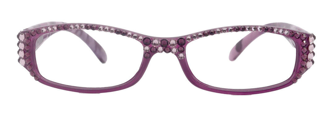 Rosie Bling Reading Glasses Women with Genuine European Crystals