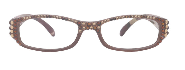 Rosie Bling Reading Glasses Women with Genuine European Crystals