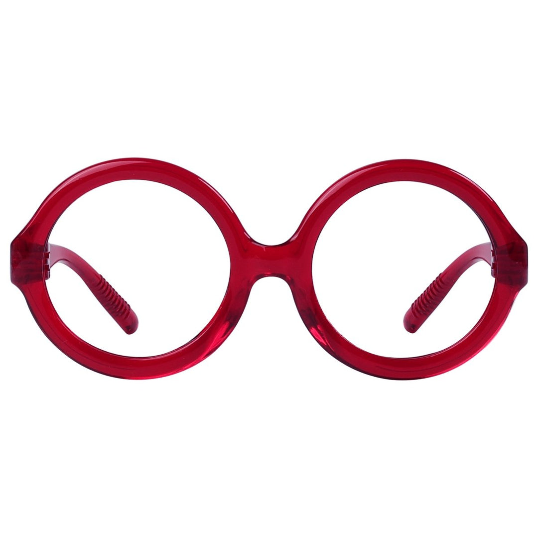 Round 30% Blue Light Blocking Metalless Screwless Glasses