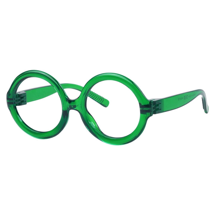 Round 30% Blue Light Blocking Metalless Screwless Glasses