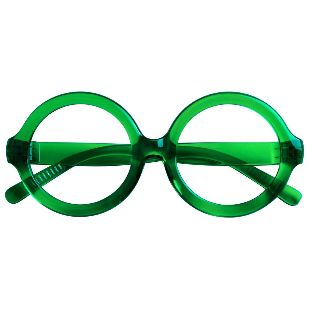 Round 30% Blue Light Blocking Metalless Screwless Glasses