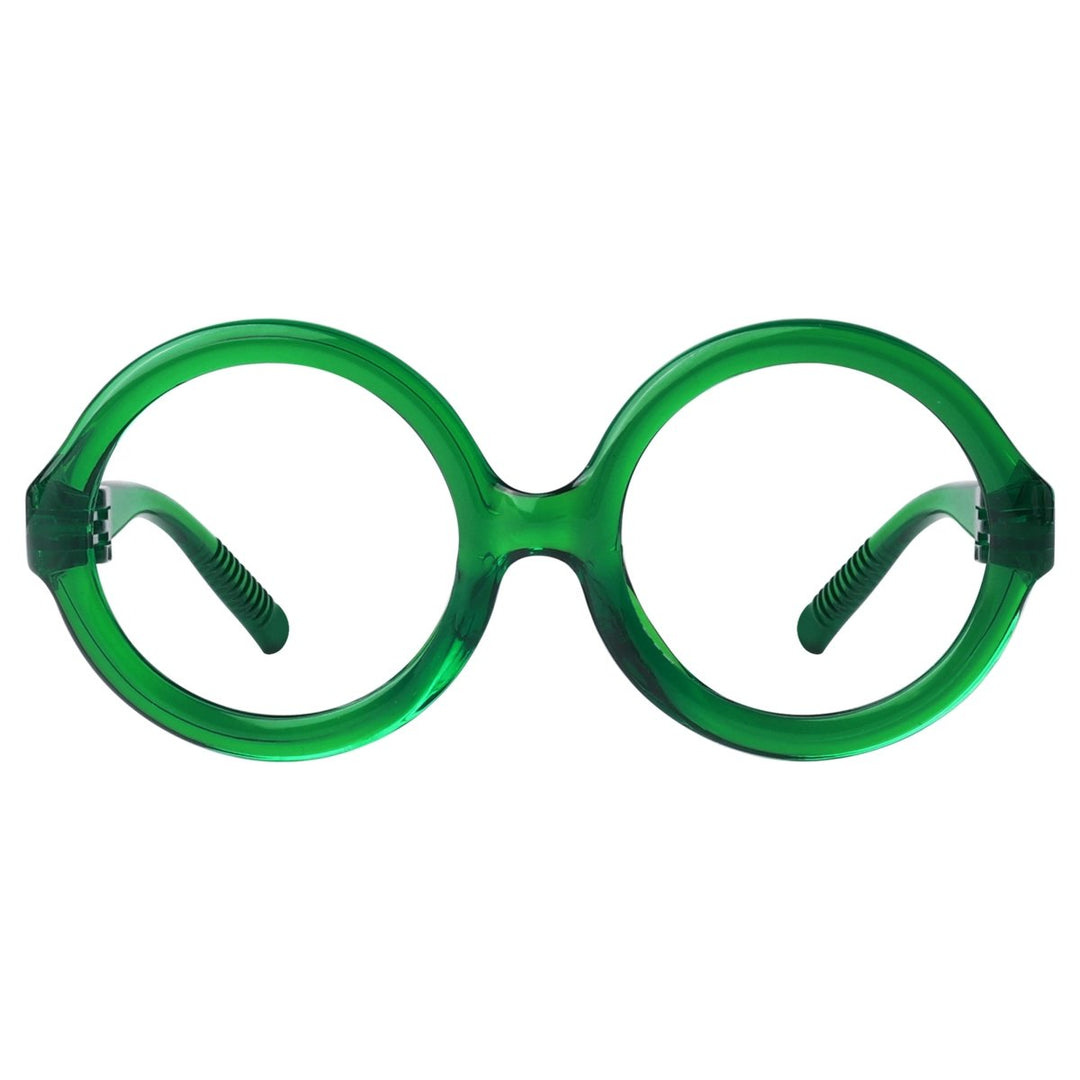 Round 30% Blue Light Blocking Metalless Screwless Glasses