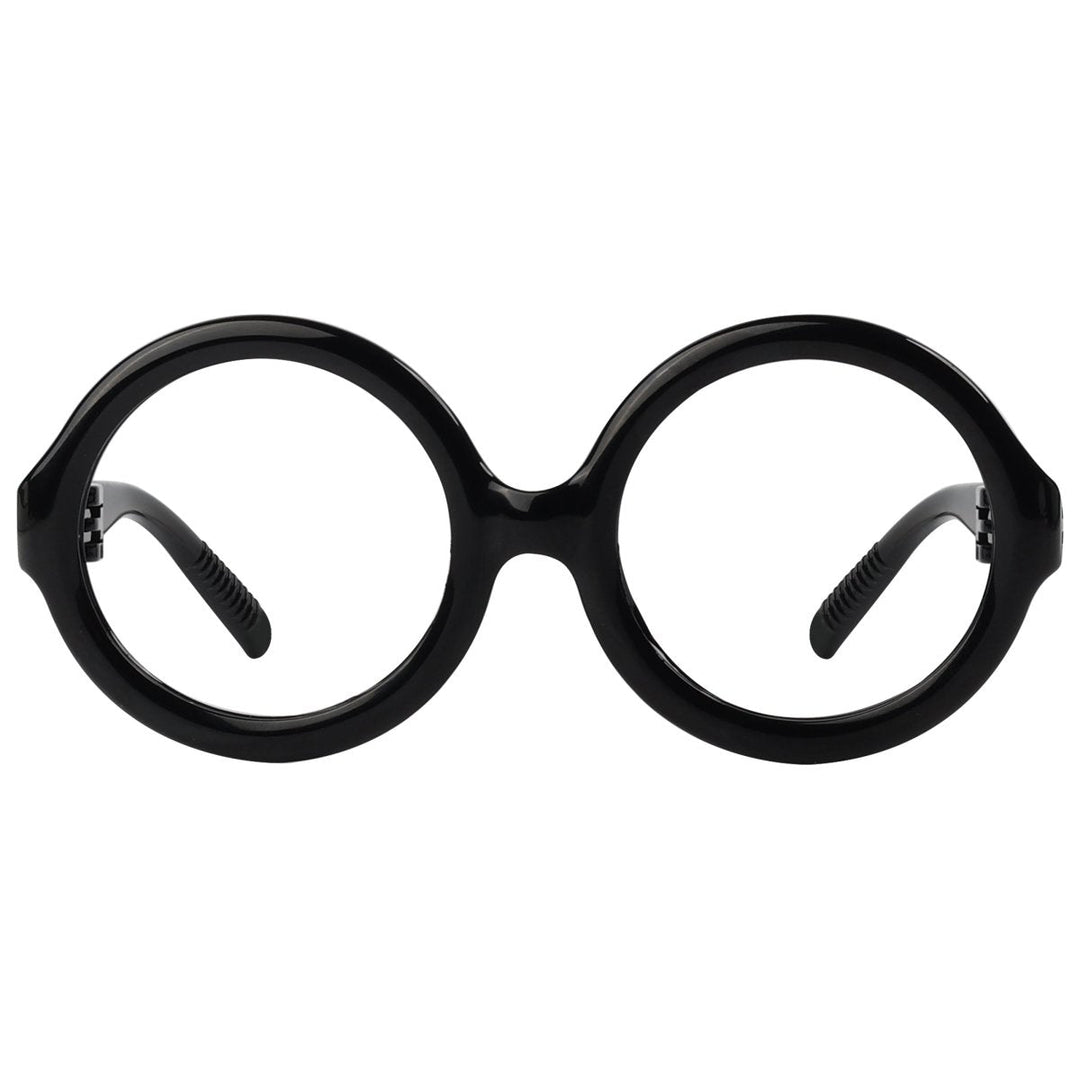 Round 30% Blue Light Blocking Metalless Screwless Glasses