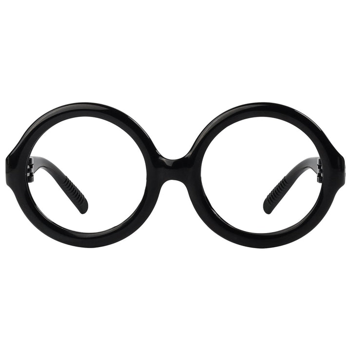 Round 30% Blue Light Blocking Metalless Screwless Glasses