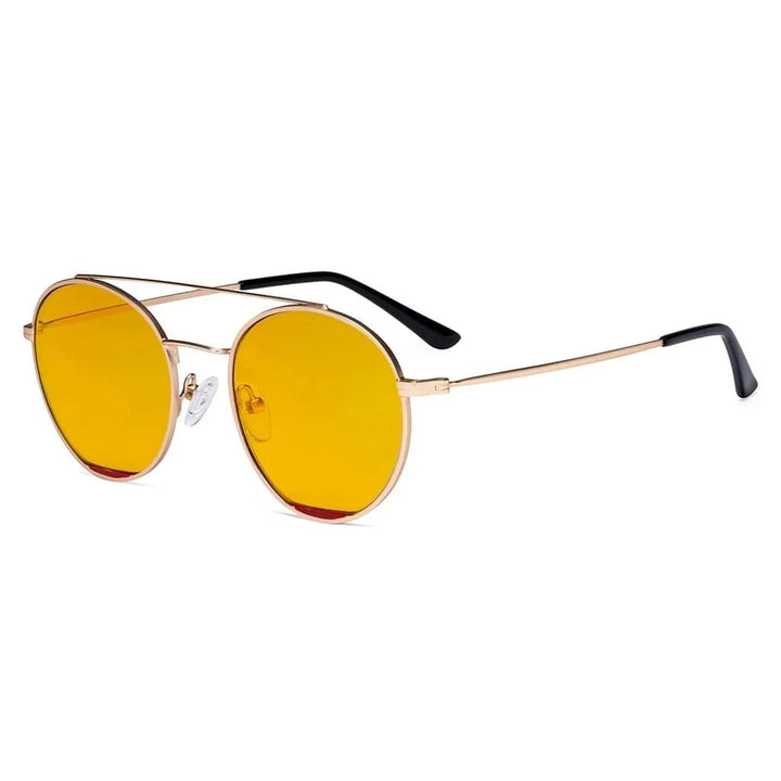 Round Blue Light Blocking Eyeglasses LX19029-BB90