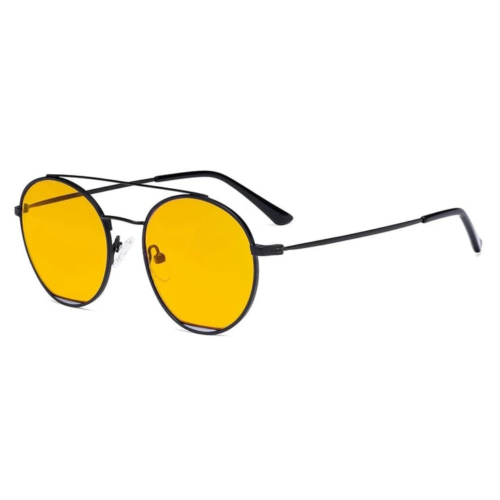 Round Blue Light Blocking Eyeglasses LX19029-BB90