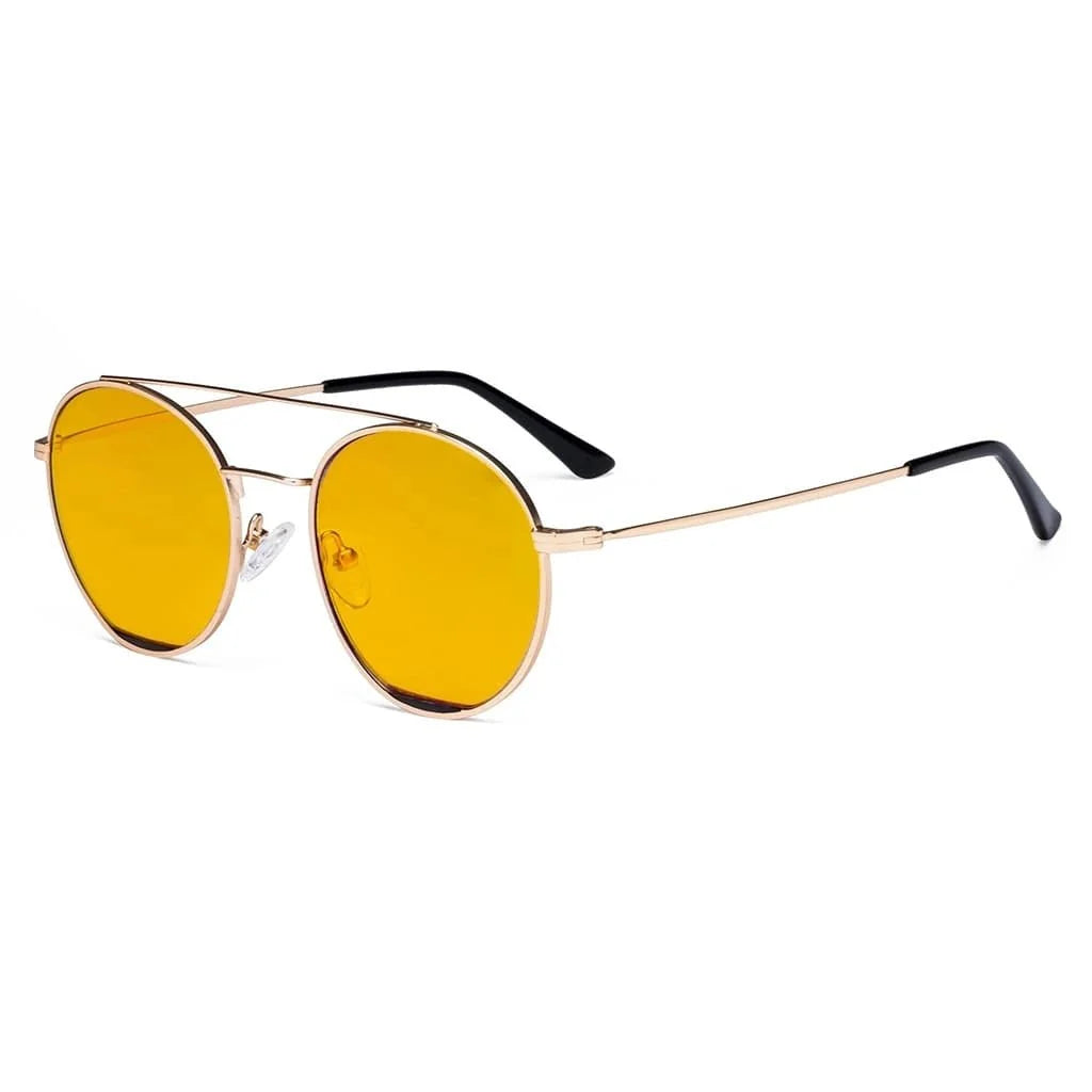 Round Blue Light Blocking Eyeglasses LX19029-BB90