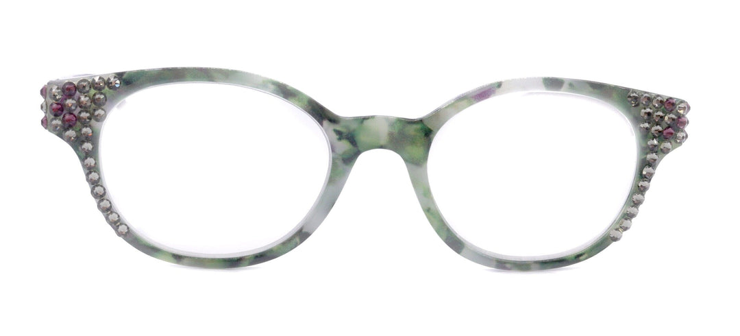Sally Bling Reading Glasses w/ Genuine European Crystals