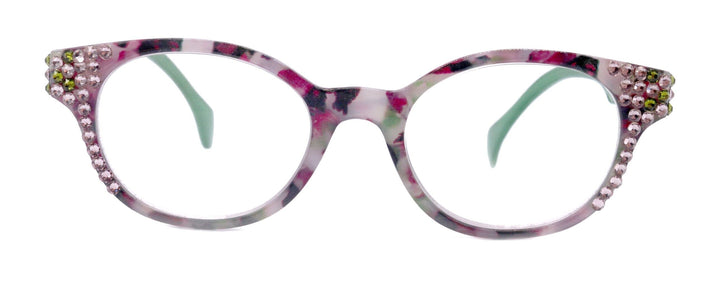 Sally Bling Reading Glasses w/ Genuine European Crystals