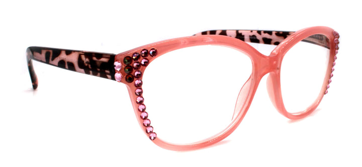 Savannah Bling Reading Glasses with Genuine European Crystals