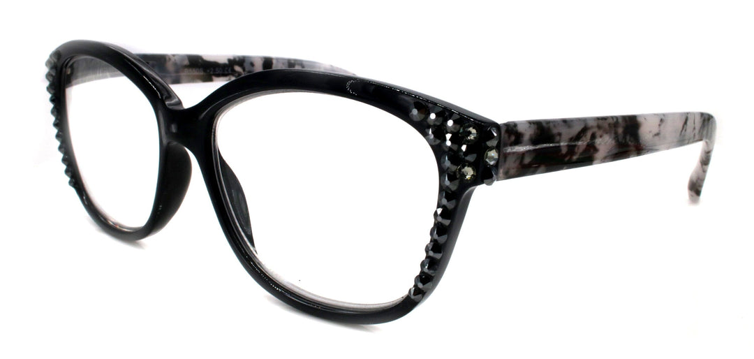 Savannah Bling Reading Glasses with Genuine European Crystals