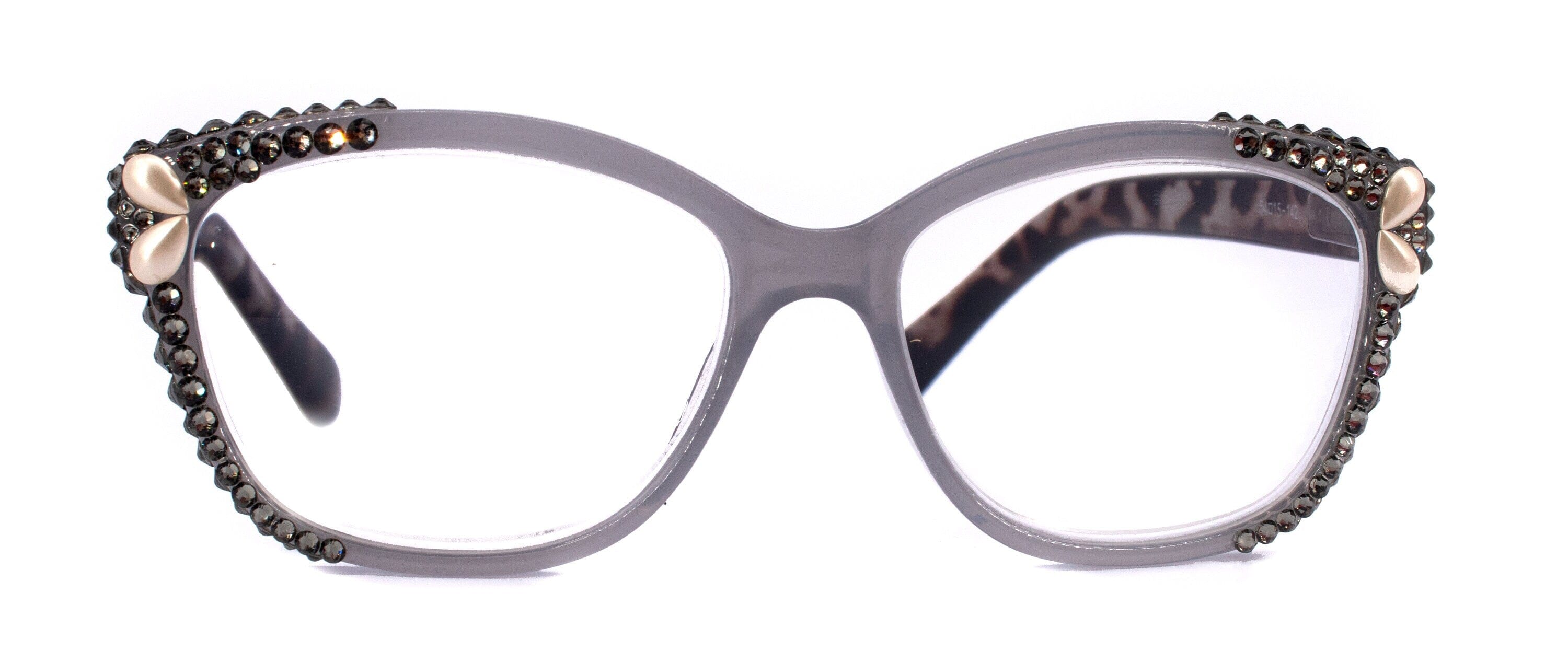 Savannah Bling Reading Glasses with Genuine European Crystals – spare ...