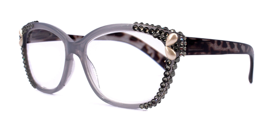 Savannah Bling Reading Glasses with Genuine European Crystals