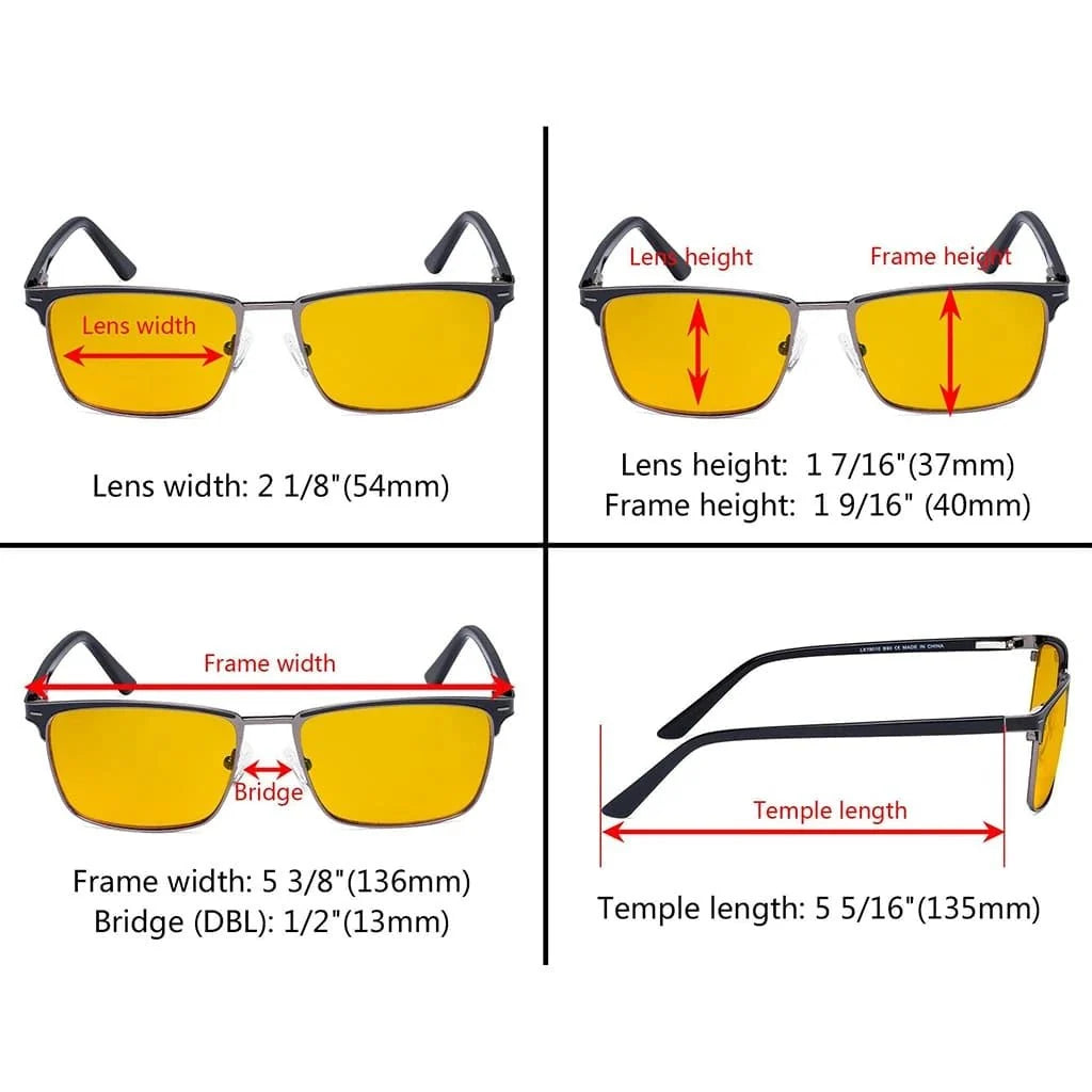 Screen Protection Glasses Blue Light Blocking Eyeglasses LX19010-BB90