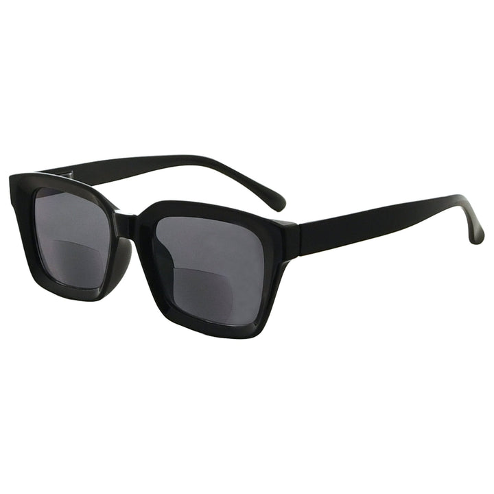Square Sunglasses Thicker Frame Bifocal Readers SBR9106