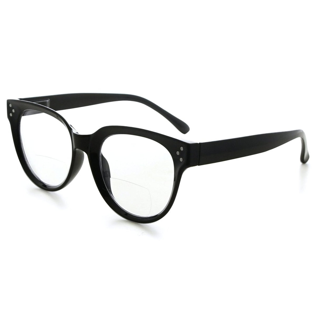 Stylish Thicker Frame Bifocal Reading Glasses BR9110