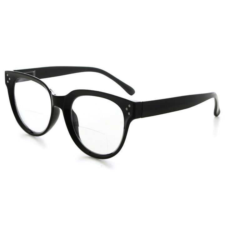 Stylish Thicker Frame Bifocal Reading Glasses BR9110