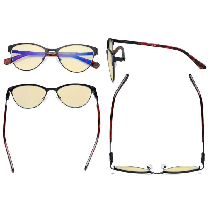 Stylish Blue Light Blocking Eyeglasses LX19021-BB60