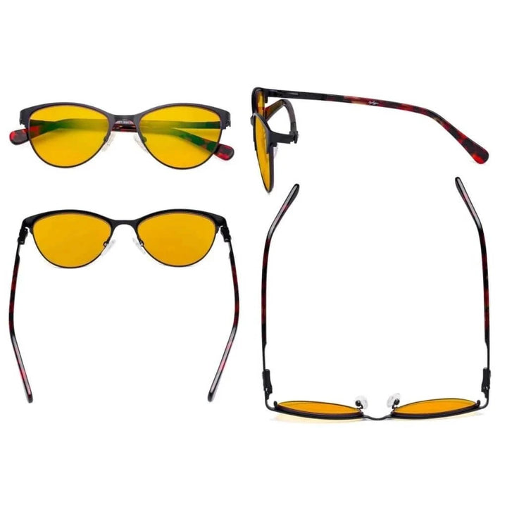 Stylish Blue Light Blocking Eyeglasses LX19021-BB90