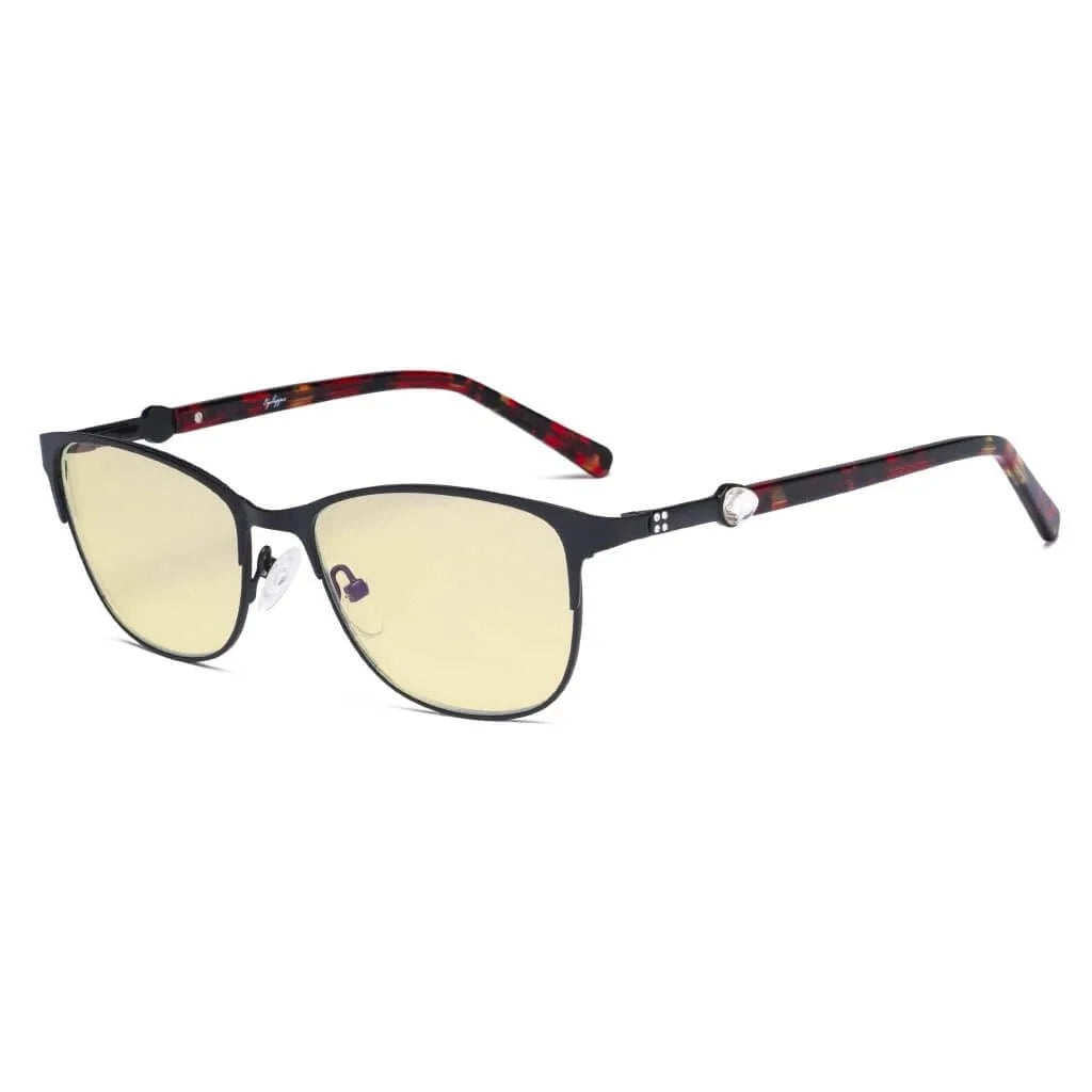 Stylish Blue Light Blocking Eyeglasses LX19022-BB60