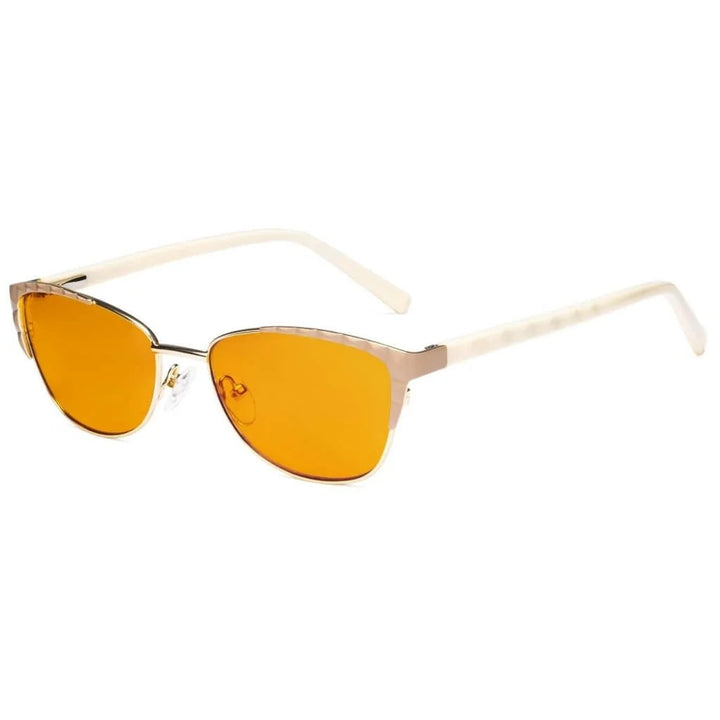 Stylish Cat-eye Blue Light Blocking Eyeglasses LX19016-BB98
