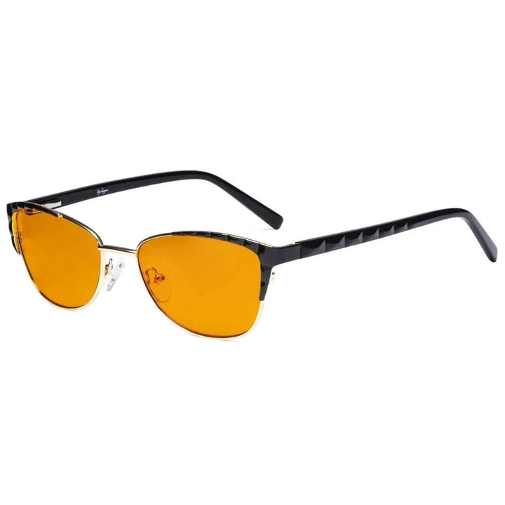 Stylish Cat-eye Blue Light Blocking Eyeglasses LX19016-BB98