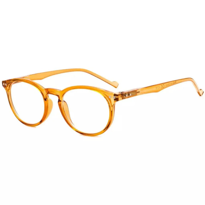 Oval Reading Glasses w/ Spring Hinges R071