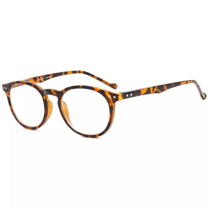 Oval Reading Glasses w/ Spring Hinges R071