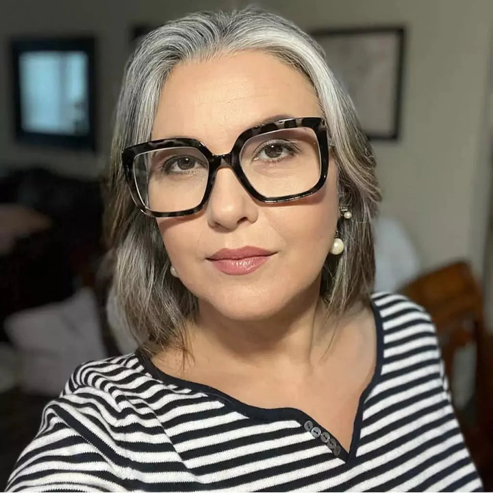 Stylish Reading Glasses Large Frame Readers R2014