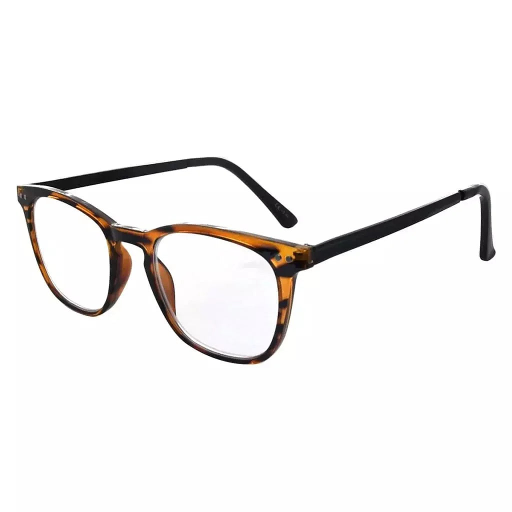 Stylish Square Reading Glasses Full Rim Readers RJ003