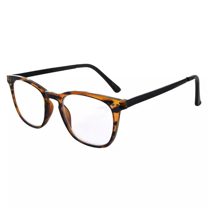 Stylish Square Reading Glasses Full Rim Readers RJ003