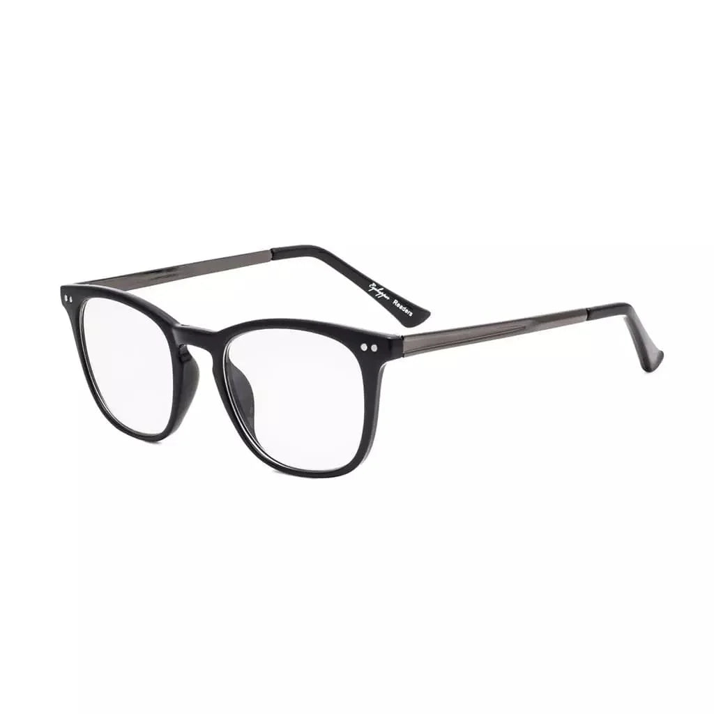 Stylish Square Reading Glasses Full Rim Readers RJ003