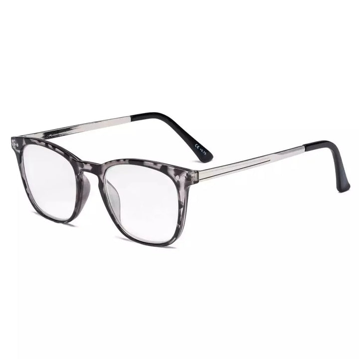 Stylish Square Reading Glasses Full Rim Readers RJ003