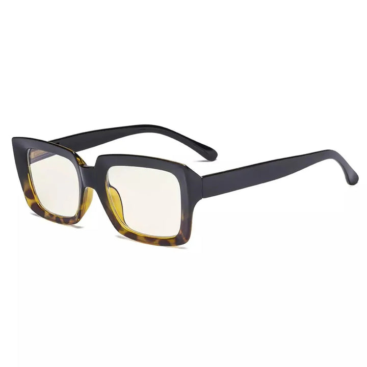 Stylish Thicker Frame Blue Light Filter Reading Glasses UVR9107